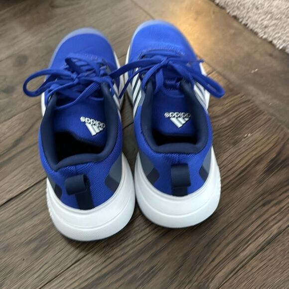 Adidas fortarun blue size 5.5 youth great condition - Picture 3 of 6